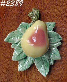 McCoy Pottery Pear Wall Pocket