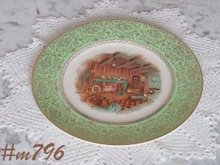 SALEM CHINA COMPANY VINTAGE DECORATIVE PLATE