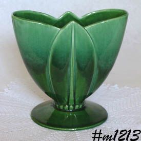 Royal Haeger Green Deco Vase