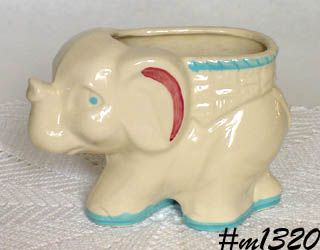 Shawnee Pottery Little Elephant Planter