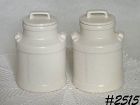 McCoy Pottery Matte White Small Canister