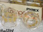 Corning Pyrex Compatible Napkin Rings 6 MIP
