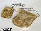 Vintage Whiting Davis Evening Bag with Coin Purse