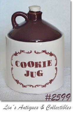 McCOY POTTERY -- "WHISKEY JUG" COOKIE JAR