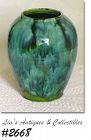 McCoy Pottery Green Onyx Urn Vase