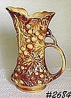McCOY POTTERY -- GRAPES AND LEAVES PITCHER VASE
