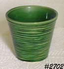 McCoy Pottery Green Jardiniere