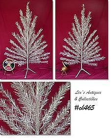 6 FT. "SPARKLER ALUMINUM TREE WITH COLOR WHEEL