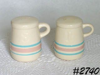 mccoy pottery pink and blue