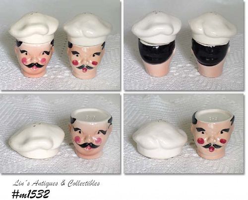 Kreiss Vintage Chef Salt and Pepper Shaker Set