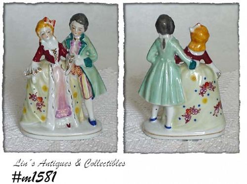 Vintage Occupied Japan Colonial Couple Figurine