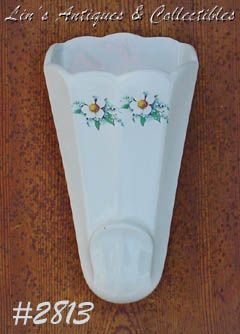 McCoy Pottery Floral Country Wall Pocket