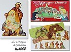 VINTAGE 1959 THE MANGER SCENE MADE BY WHITMAN