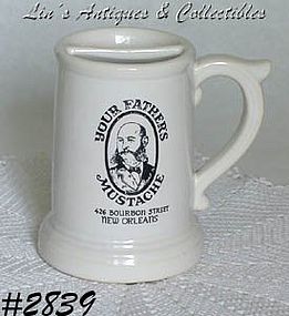 McCOY POTTERY -- "YOUR FATHER'S MUSTACHE" MUG