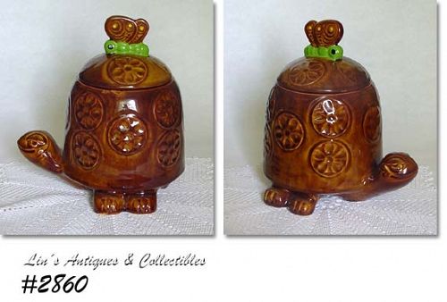 McCoy Pottery Timmy Tortoise Cookie Jar