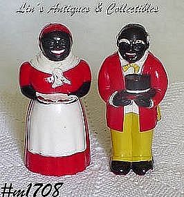 AUNT JEMIMA AND UNCLE MOSE SALT AND PEPPER