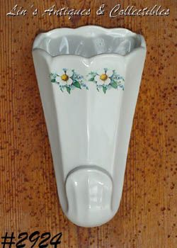 McCoy Pottery Floral Country Wall Pocket