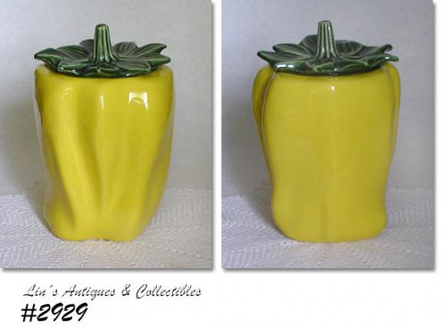 McCoy Pottery Yellow Pepper Cookie Jar