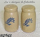 McCOY POTTERY -- BLUEFIELD SALT AND PEPPER