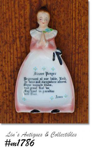 Enesco Prayer Lady Pink Dress Spoon Rest