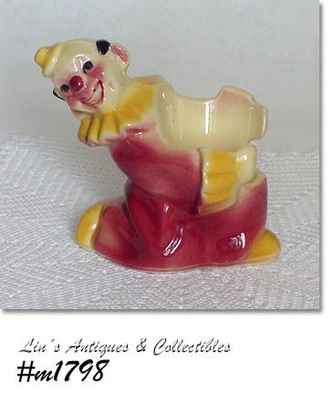 Shawnee Pottery Clown Flowerpot Holder