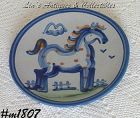 LOUISVILLE STONEWARE - M.A.HADLEY, "HORSE" SAUCER