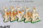 Gurley Candle Five Vintage Young Rudolph Candles