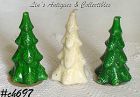 Gurley Candle Lot of Three Christmas Tree Candles