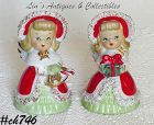 LEFTON VINTAGE ANGEL BELLS SET OF TWO