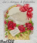 Vintage Birthday Hanky Greeting Card with Hanky