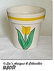 McCOY POTTERY -- FLOWERPOT COOKIE JAR BOTTOM