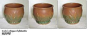 McCOY POTTERY -- LEAVES AND BERRIES JARDINIERE