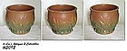 McCOY POTTERY -- LEAVES AND BERRIES JARDINIERE