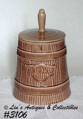 McCoy Pottery Cookie Churn Cookie Jar