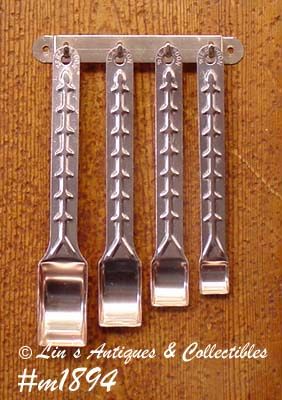 Vintage Copper Color Measuring Spoons