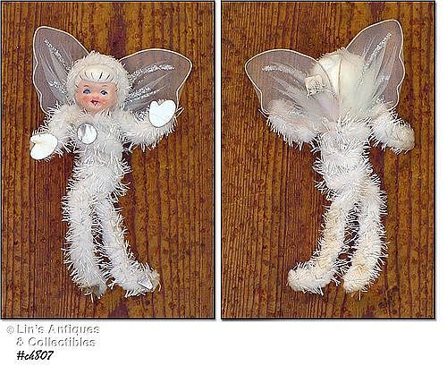 VINTAGE SNOW ANGEL ORNAMENT MADE BY HOLT HOWARD
