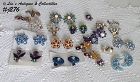Vintage Earrings Lot of 16 Pairs Some Signed