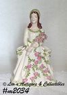 Holly Ceramics Vintage Lady Figure Vase