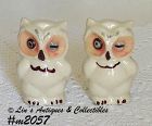 SHAWNEE POTTERY VINTAGE OWL SHAKER SET