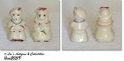 SHAWNEE POTTERY VINTAGE SAILOR AND BO PEEP SHAKER SET