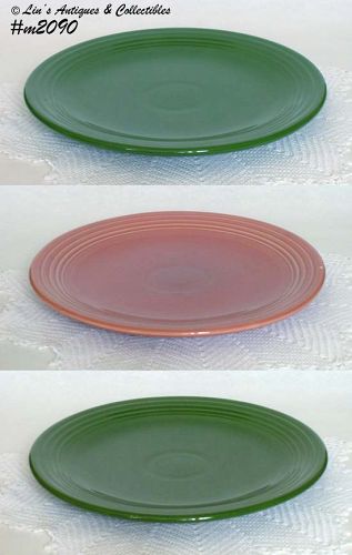 Vintage Fiesta Chop Plates Platters Choice Color