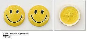 McCOY POTTERY -- SMILE (HAPPY) FACE PAPERWEIGHT