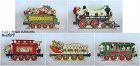 Vintage Christmas Santas Special Train Cardboard Display