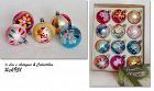 Vintage Glass Christmas Ornaments 1 Dozen Ornaments