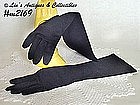 LADY'S BLACK GLOVES