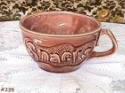 McCOY POTTERY VINTAGE SNACKS LARGE BROWN TAN SERVING BOWL