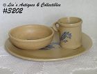 McCoy Pottery Bluefield Dinnerware for 4 Pasta Service