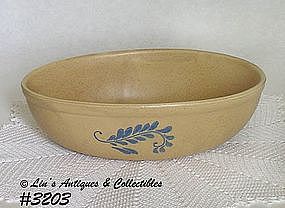 McCOY POTTERY -- BLUEFIELD SERVING BOWL