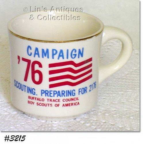 McCOY POTTERY -- BOY SCOUT CUP (CAMPAIGN '76)