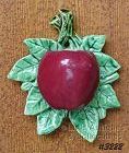 McCoy Pottery Red Apple Wall Pocket